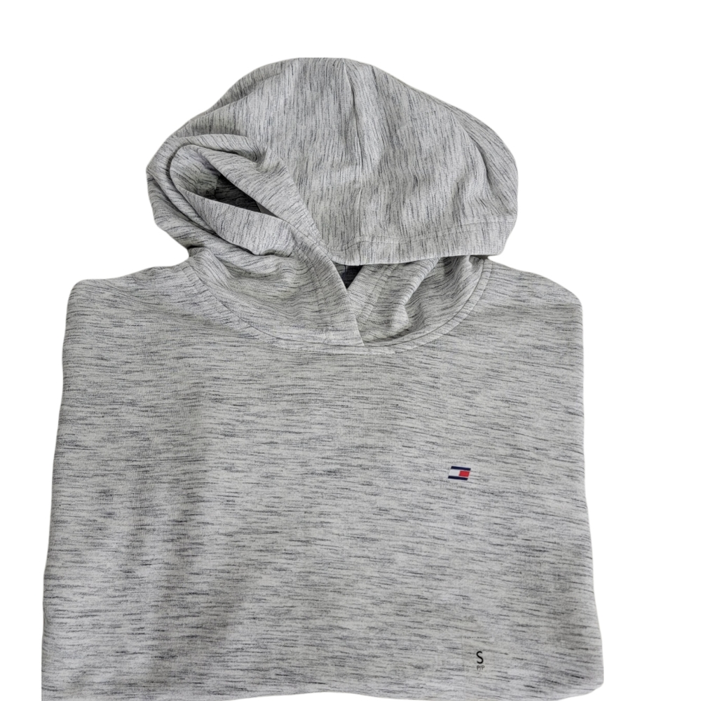 Tommy Hilfiger Sport Women's Hoodie Pullover Short Sleeve Sz S New